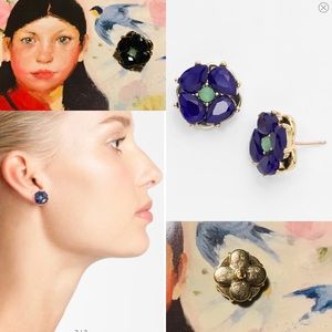 Kate Spade New York Izu Petal Stud Earrings, Blue
